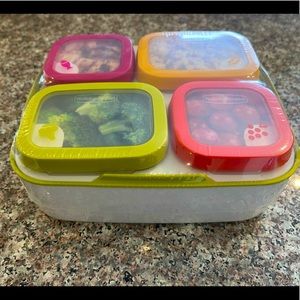 Rubbermaid lunch box meal portion bento style box